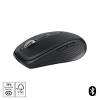 Miška LOGITECH MX Anywhere 3S, laserska, brezžična, BT, graphite
