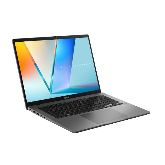 Prenosnik ASUS VivoBook S14 M3407KA-SF028W / Ryzen AI 7 350, 32GB, 1TB SSD, AMD Radeon grafika, 14" WUXGA OLED, Windows 11, siv