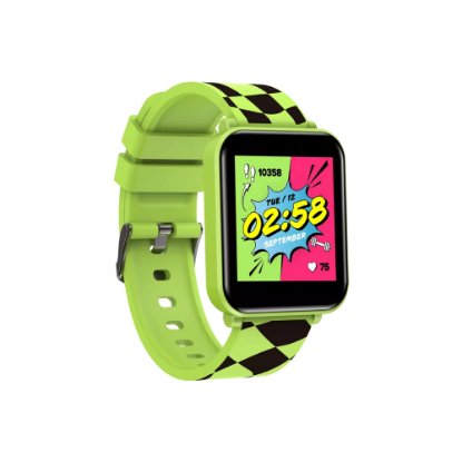 Otroška pametna ura CANYON Joyce KW-43, pametna obvestila, igre, zelena + slušalke Canyon TWS-5