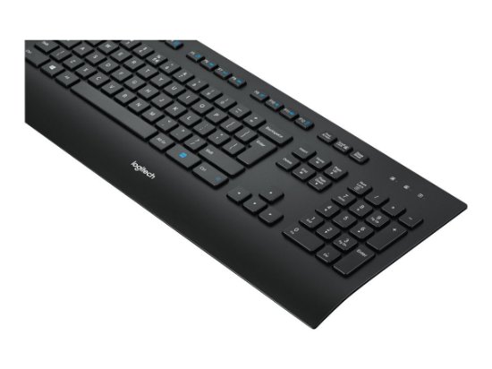 Tipkovnica LOGITECH K280, črna, USB