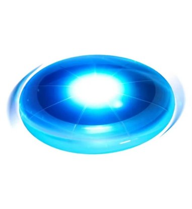 Frisbee za pse SATZUMA, svetleč