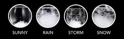 Okras SATZUMA, Storm Glass