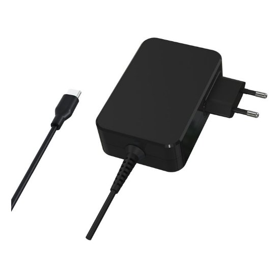 Polnilec za prenosni računalnik LC POWER LC-NB-GAN-90-C, USB-C, 90W, univerzalni
