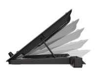 Hlajenje za prenosni računalnik TRUST GXT1125 Quno, do 17", črno.