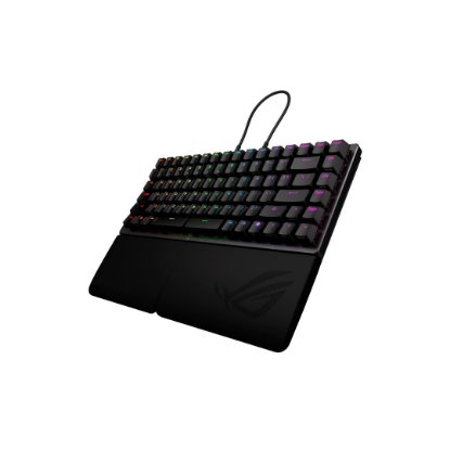 Tipkovnica ASUS ROG Falcata, RGB, mehanska, brezžična, US Layout, črna