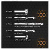 Napajlnik 550W LC Power Integrator Pro LC6550B-SI V3.1, 80+ Bronze, črno