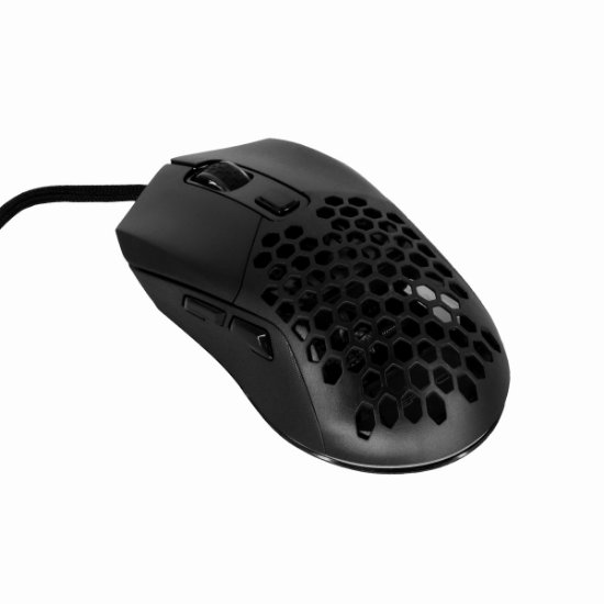 Miška EPOCH Dia, RGB, optična, 12000dpi, črna