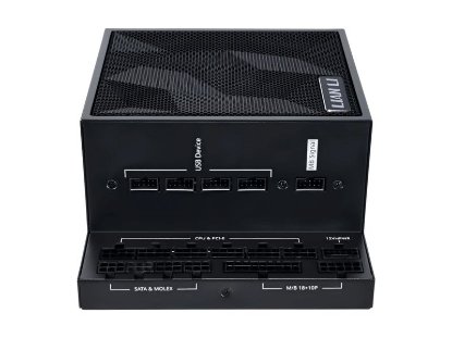 Napajlnik 850W, LIAN LI Edge, 80+ Platinum, modularno, črno