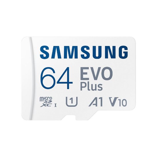 Pomnilniška kartica SAMSUNG, MicroSDXC, 64GB EVO Plus, MB-MC64SA/EU, class 10