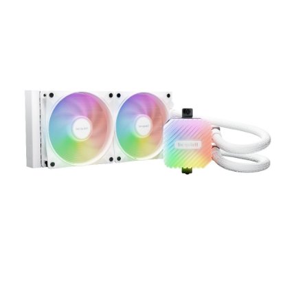 Vodno hlajenje BE QUIET Light Loop 240mm, ARGB, CPU hlađenje, za Intel i AMD, belo