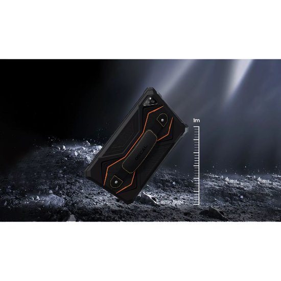 Tablični računalnik OSCAL Spider 8, 10.1", WiFi, LTE, 8GB, 128GB, Android 12, črno-oranžni