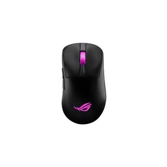Miška ASUS Keris II Origin, RGB, optična, brezžična, BT, 42000dpi, črna