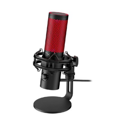 Mikrofon HyperX QuadCast 2 872V1AA, namizni, črno-rdeč