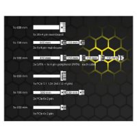 Napajlnik 850W LC Power Integrator Pro LC6850G-SI V3.1, 80+ Gold, modularno, črno