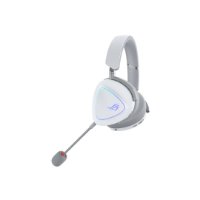 Slušalke ASUS ROG Delta II, brezžične, BT, bele