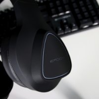 slušalke EPOCH Nix, RGB, brezžične, črne