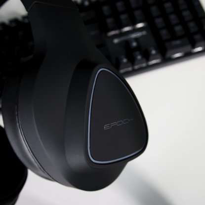 slušalke EPOCH Nix, RGB, brezžične, črne