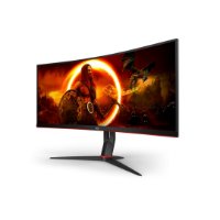 Igralni monitor 34" AOC CU34G2XP/BK, UWQHD, VA, 180Hz, 1ms, 430cd/m2, FreeSync, zakrivljeni, črn