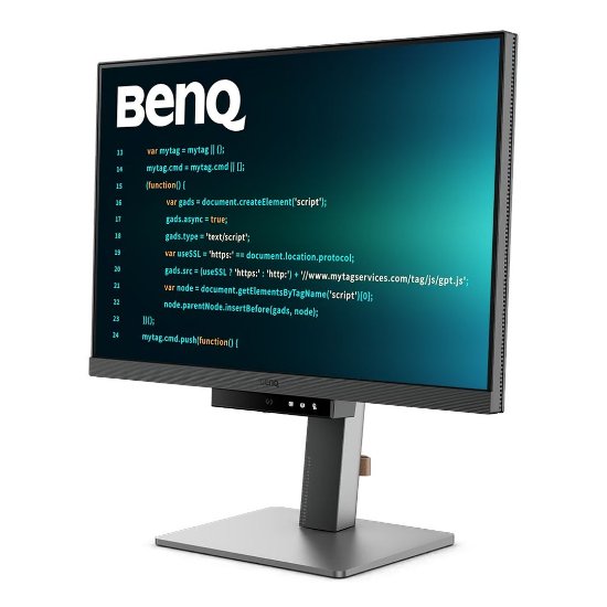 Monitor 24,1" BENQ RD240Q 9H.LLXLA.TBE, WQXGA, IPS, 60Hz, 5ms, 300cd/m2, pivot, zvočniki, črn
