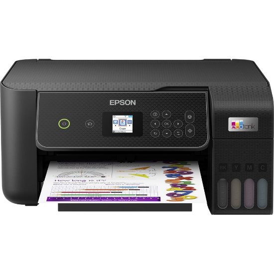 Multifunkcijski tiskalnik EPSON EcoTank L3280, tiskalnik/skener/kopirni stroj, 5760 x 1440, Wi-Fi, USB, črn