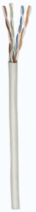 Kabel Intellinet Cat.6, Solid, 23 AWG, UTP, siv, kolut 305m