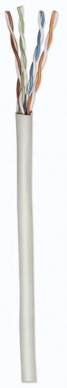 Kabel Intellinet Cat.6, Solid, 23 AWG, UTP, siv, kolut 305m