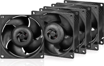Ventilator za server ARCTIC S8038-10K, PWM, 80mm, 10000 okr/min, 4 pack, črni