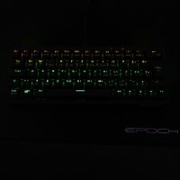 Tipkovnica EPOCH Kari, RGB, mehanička, brezžična, BT, UK/SLO/HR layout, črna, USB