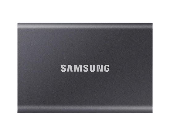Zunanji SSD 1TB SAMSUNG T7, MU-PC1T0T/WW, 1050 MB/s,USB-C, V-Nand, sivi