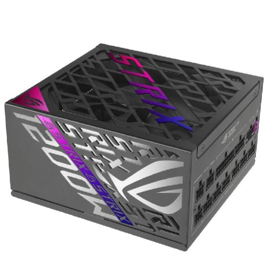 Napajalnik 850W ASUS Rog Strix, 80+ Platinum, modularni, črn