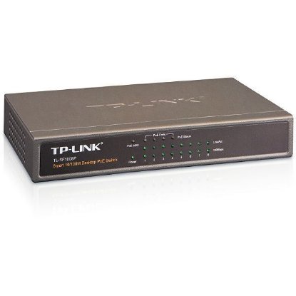 Switch TP-LINK TL-SF1008P, 10/100 Mbps, 8 priključkov, 4x PoE, kovinsko ohišje