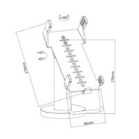 Stalak za POS terminal SBOX PTM-03