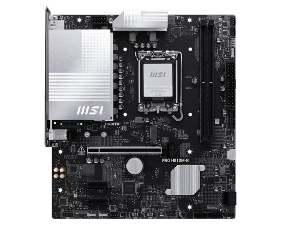 Matična plošča MSI PRO H810M-B, INTEL H810, DDR5, mATX, s. 1851