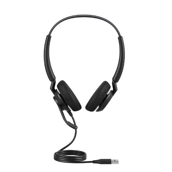 slušalke JABRA Engage 40 UC, on-ear, Stereo, USB-A, črne
