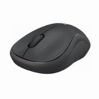 Miška LOGITECH M240 Silent, optična, brezžična, Bluetooth, črna