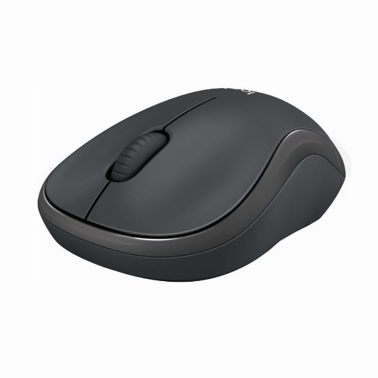 Miška LOGITECH M240 Silent, optična, brezžična, Bluetooth, črna