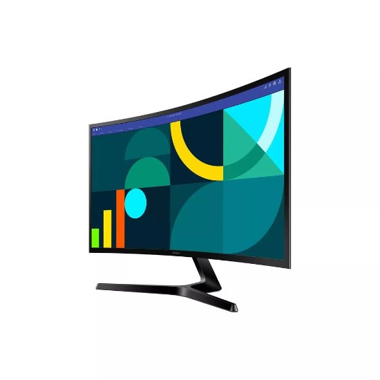 Monitor 27" SAMSUNG LS27D366GAUXEN, FHD, VA, 100Hz, 4ms, 250cd/m2, ukrivljen, črni