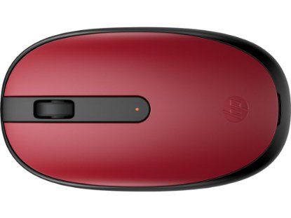 Miška HP 240 BT, optična, brezžična, BT, 1600dpi, rdeči