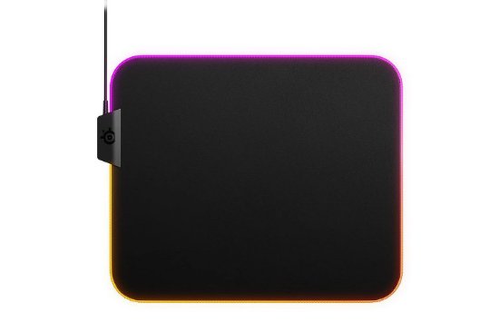 Podloga za miško, STEELSERIES QcK Prism M, črna