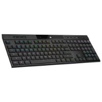 Tipkovnica CORSAIR K100 RGB AIR, mehanska, brezžična, Cherry MX Ultra Low Profile Tactile, US postavitev, USB, črna