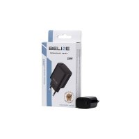 Polnilec BELINE BLNCB20, 20W, PD3.0, USB-C,črni