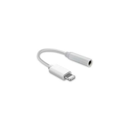 Adapter MAXMOBILE, Lightning (M) na 3.5mm (Ž), beli