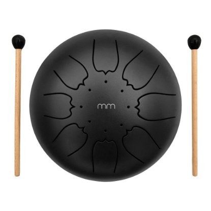Boben MIKAMAX Tongue Steel Drum, kovinski, črn