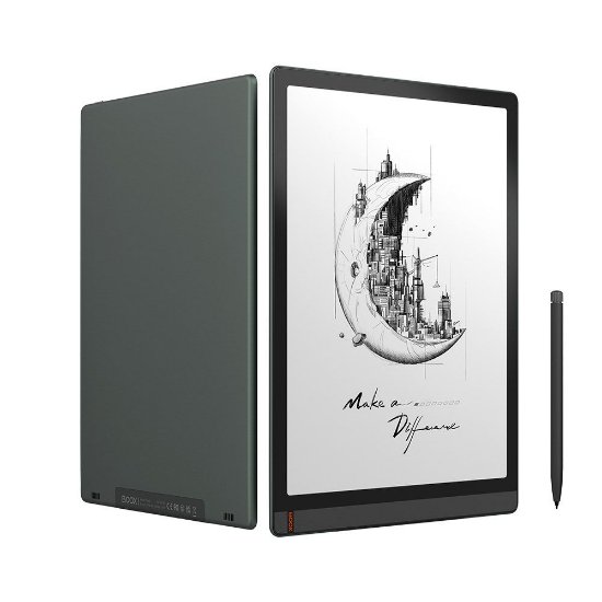 E-bralnik BOOX Tab X, 13.3", 6GB, 128GB, WiFi, BT, Android 11, zeleni + svinčnik Pen2 Pro