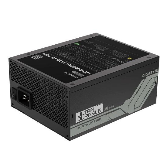 Napajalnik 1600W, GIGABYTE UD1600PM PG5, 140mm vent, 80+ Platinum, modularni