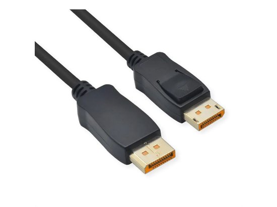 Kabel ROLINE, DisplayPort 2.1 (M) na DisplayPort (M), 10K, 60Hz, 2m