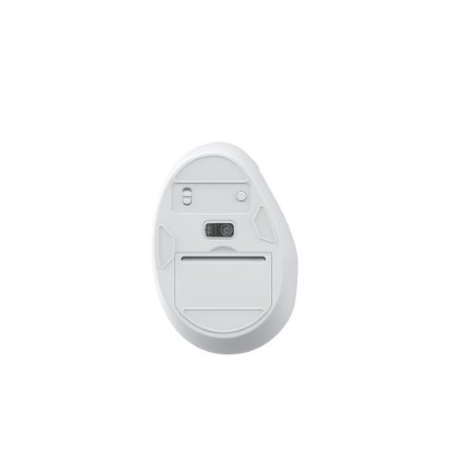 Miška OCTIO Ergo V100WBT, optična, brezžična, Bluetooth, 4000 dpi, bela