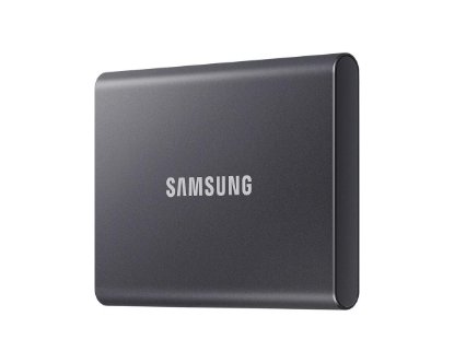Zunanji SSD 1TB SAMSUNG T7, MU-PC1T0T/WW, 1050 MB/s,USB-C, V-Nand, sivi