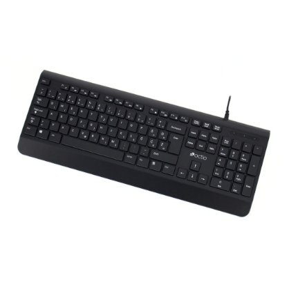 Tipkovnica OCTIO K200U, črna, USB
