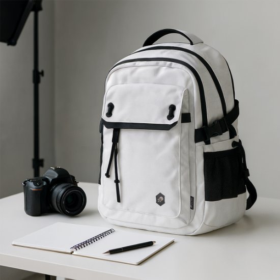 Nahrbtnik za prenosnik OCTIO Summit 15,6" beli